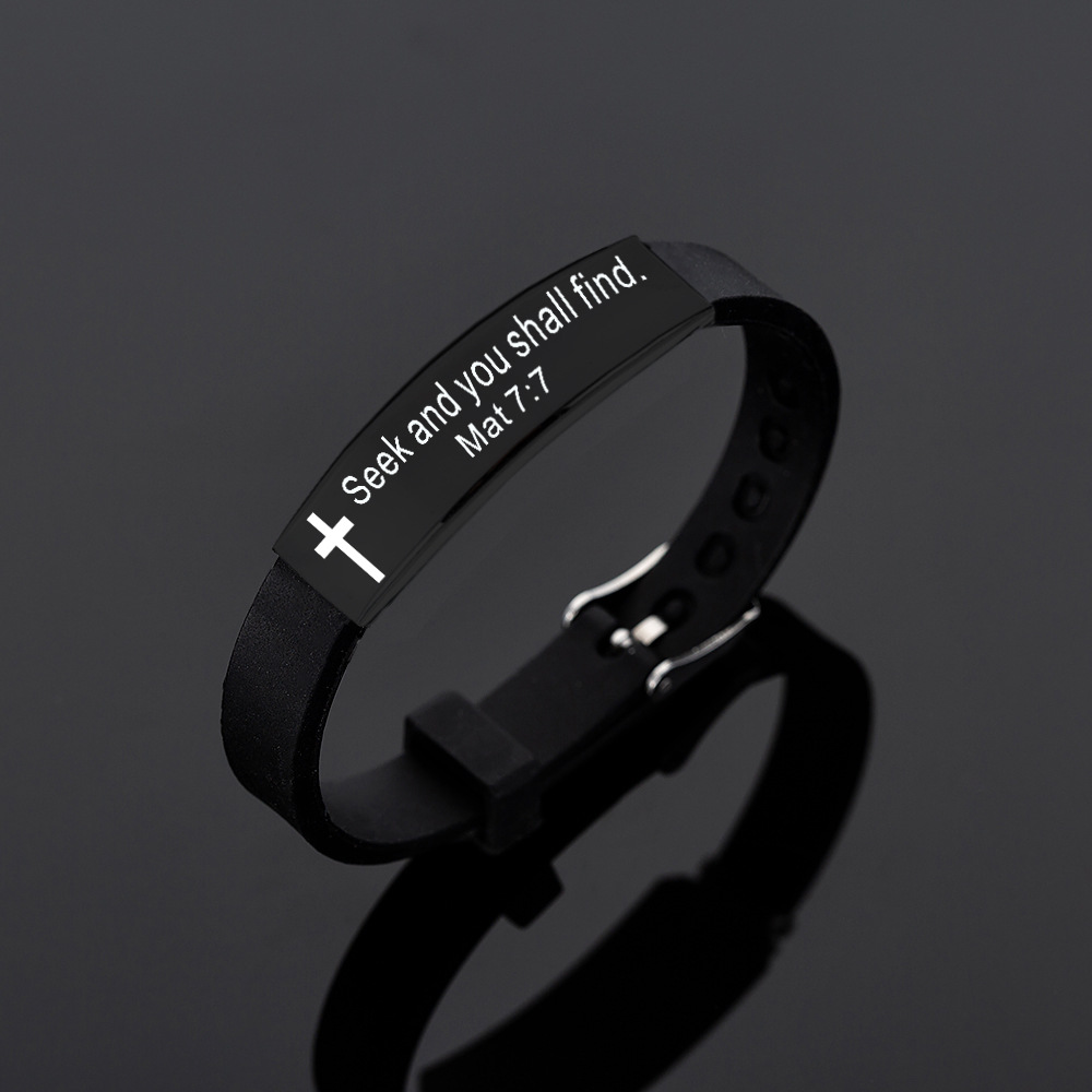 Christian Silicone Bracelets