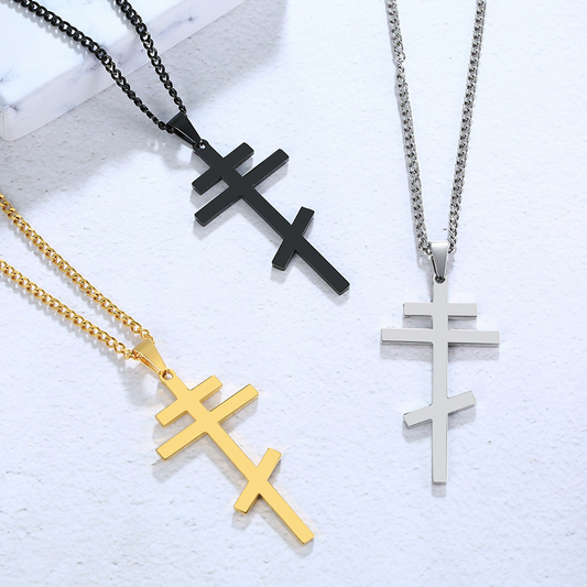 Orthodox Christian Cross Necklace