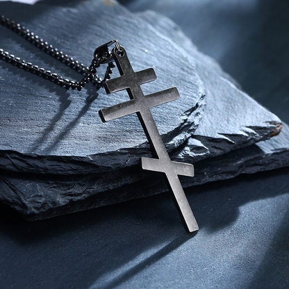 Orthodox Christian Cross Necklace