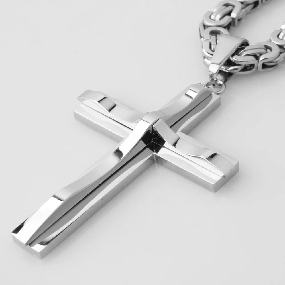 Christian Necklace Silver